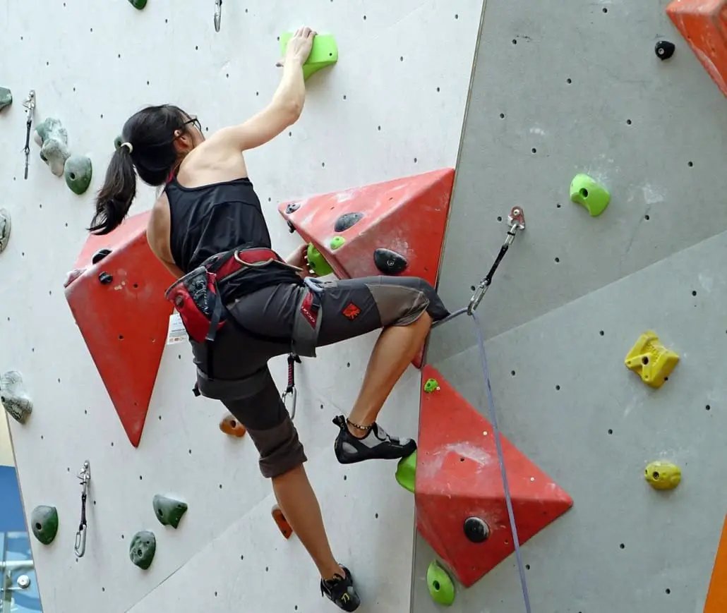 What is the ideal height for a climber?